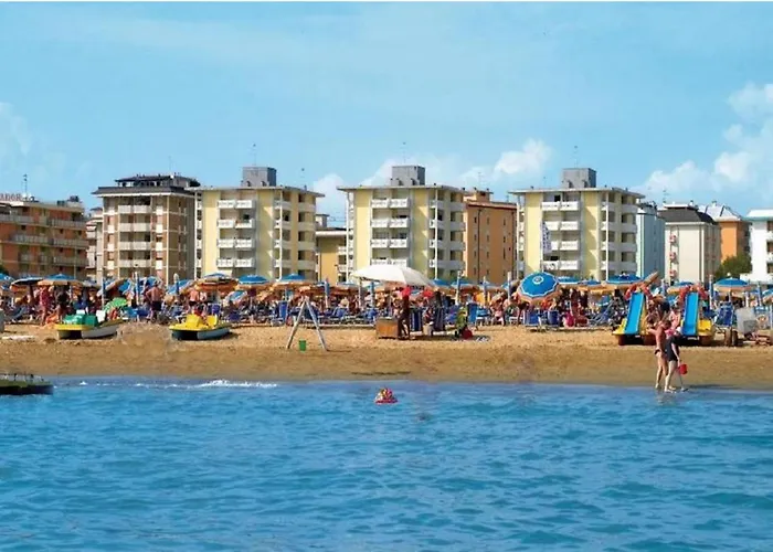 In A Prime Seafront Location Apartman Bibione